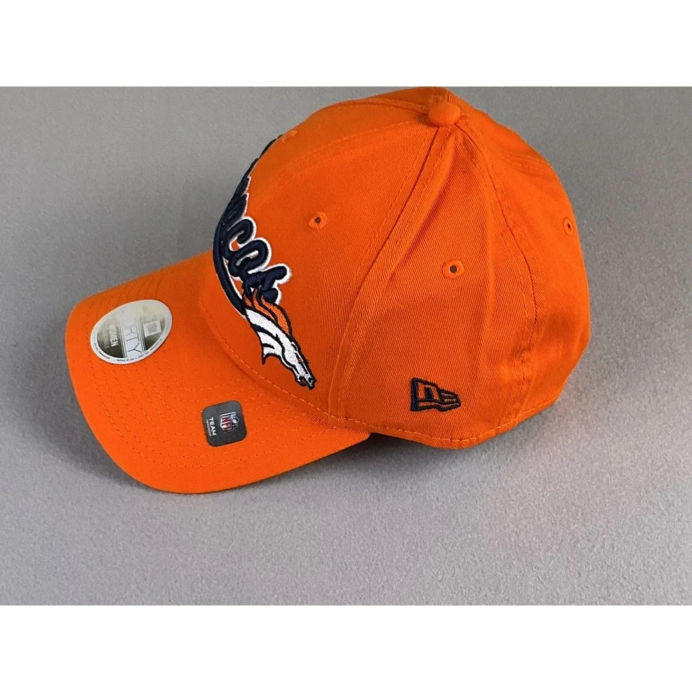 New‎ Era 9FORTY Denver Broncos Women's Orange Adjustable Hat NFL